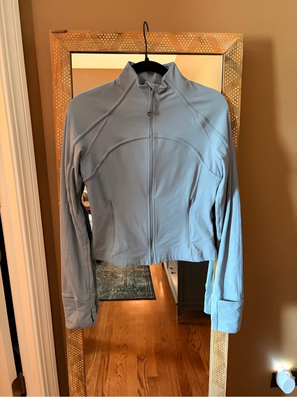 Lululemon Define Jacket ribbed chambray size 6 - Picture 2 of 2